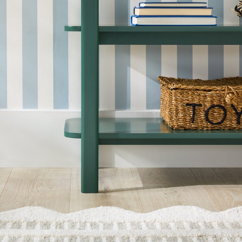 Zoey Modern Arched Wood Storage Bookcase - Image 7