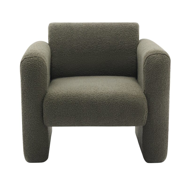 Walker Edison | Sherpa Modern Cloud Accent Chair - Image 8