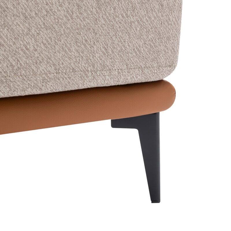 Walker Edison | Modern Two-tone Barrel Accent Chair - Image 19