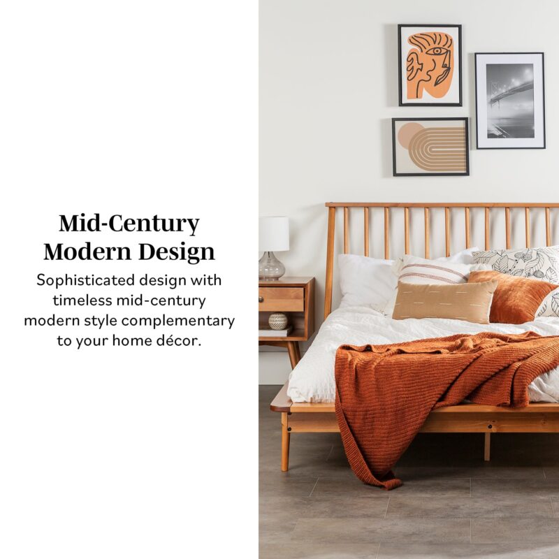 Walker Edison Spindle™ Wood Beds - Image 3