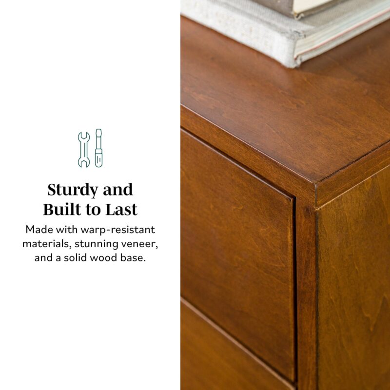Mid-Century 70" Modern Console Buffet Sideboard - Image 4