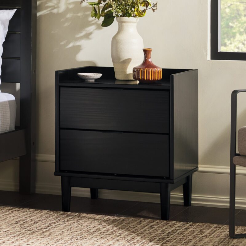 Lee Mid-Century Modern Wood Nightstand - Image 14