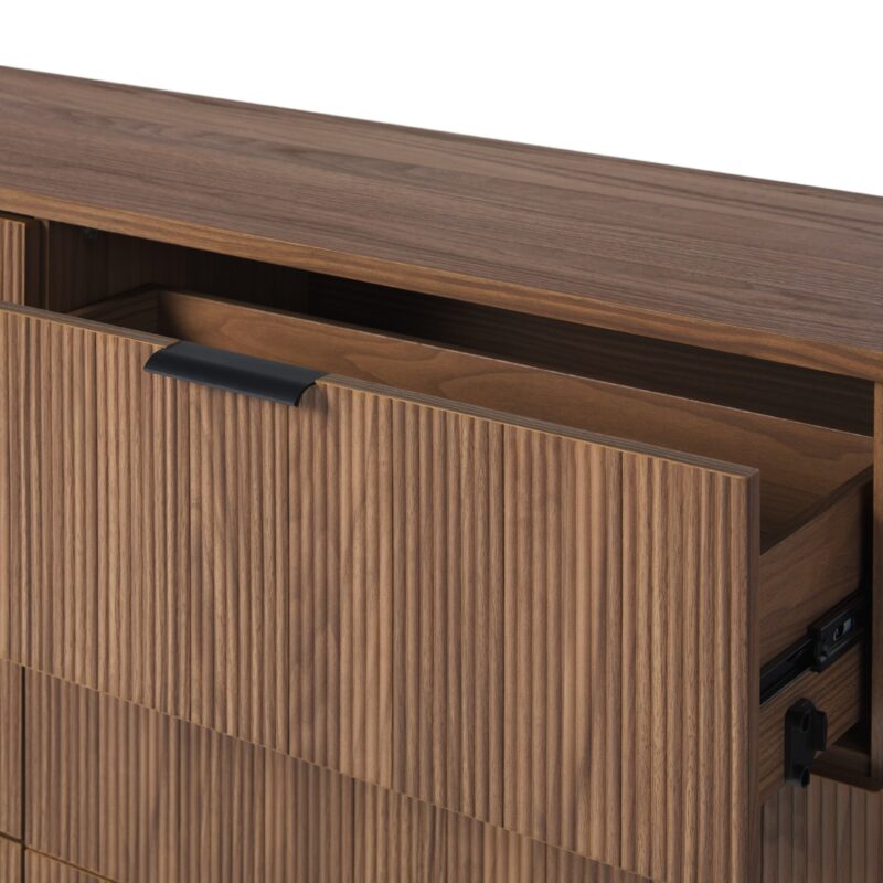Paris Modern Scandinavian Reeded Dresser - Image 11