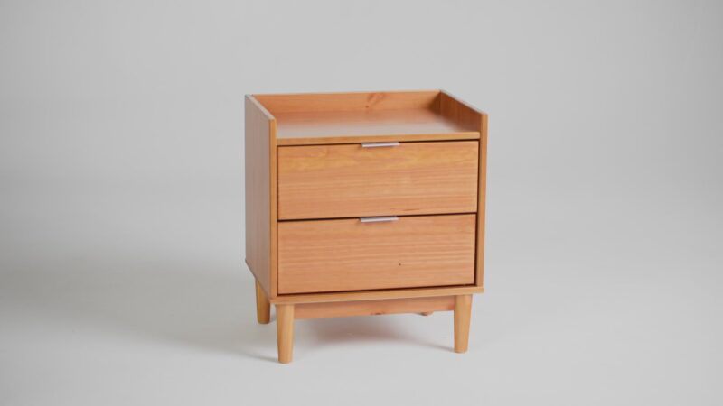 Lee Mid-Century Modern Wood Nightstand - Image 32