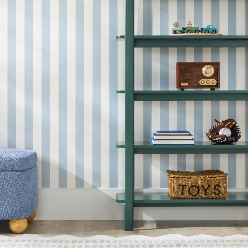 Zoey Modern Arched Wood Storage Bookcase - Image 13