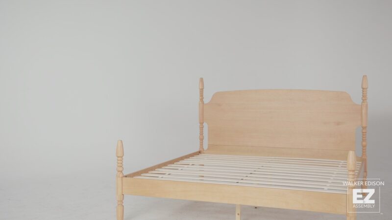 Traditional Vivienne Easy Assembly Solid Wood Bed - Image 11