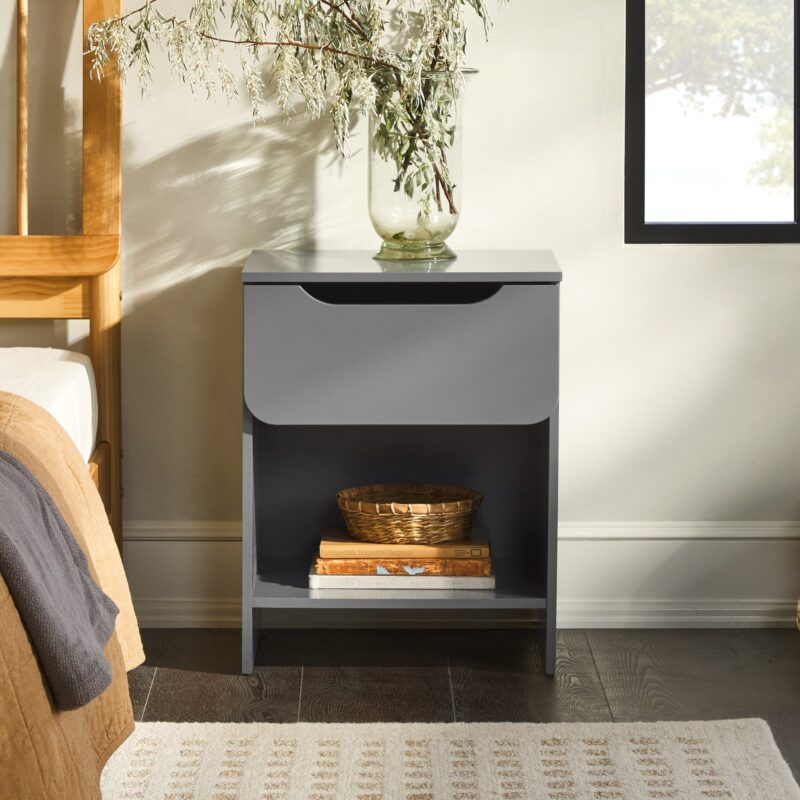 Domm Modern 1-Drawer Nightstand - Image 10