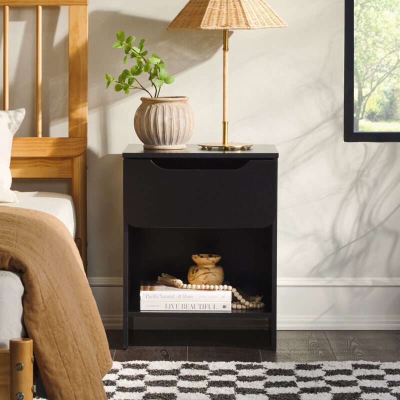 Domm Modern 1-Drawer Nightstand - Image 2