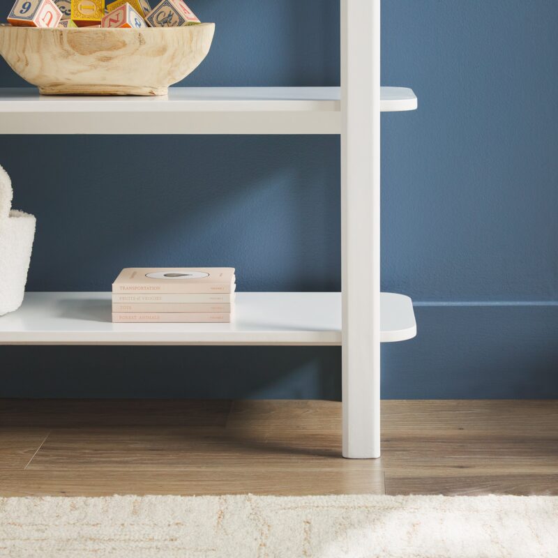 Zoey Modern Arched Wood Storage Bookcase - Image 22