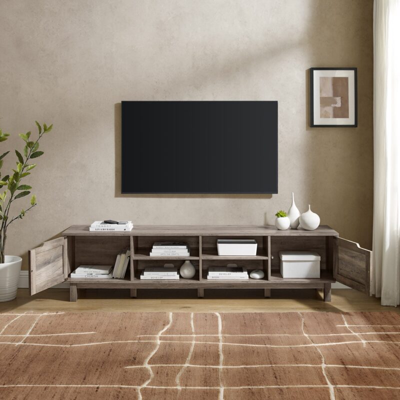Barn Door 70" Rustic TV Stand - Image 11