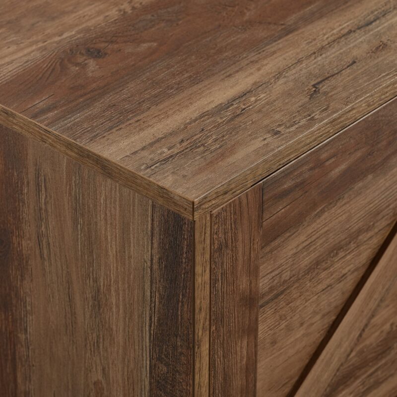 Barn Door 70" Rustic TV Stand - Image 7
