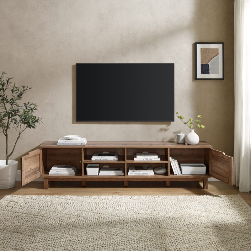 Barn Door 70" Rustic TV Stand - Image 4