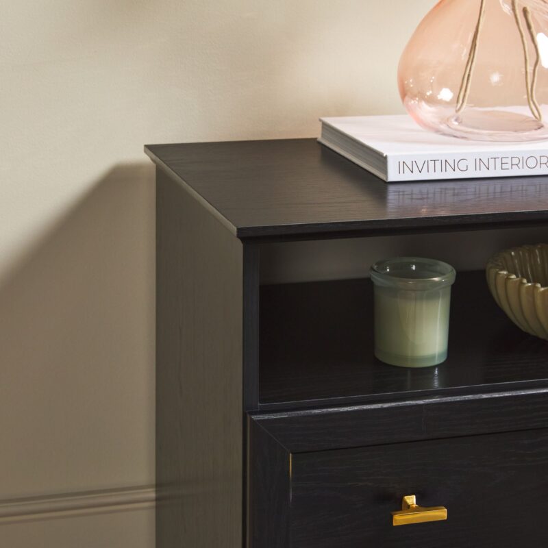 Clyde Modern Farmhouse Easy Assembly 2-Drawer Nightstand/Side Table - Image 9