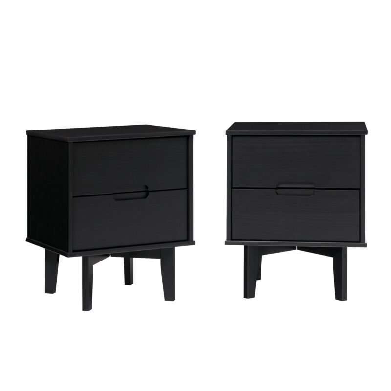 Sloane Mid Century Modern Solid Wood Nightstand - Image 29