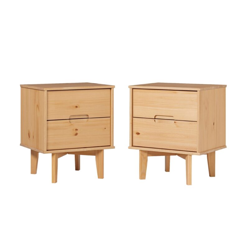 Sloane Mid Century Modern Solid Wood Nightstand - Image 33
