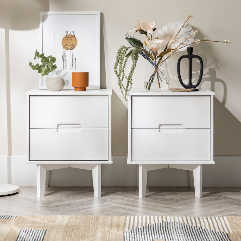 Sloane Mid Century Modern Solid Wood Nightstand - Image 24