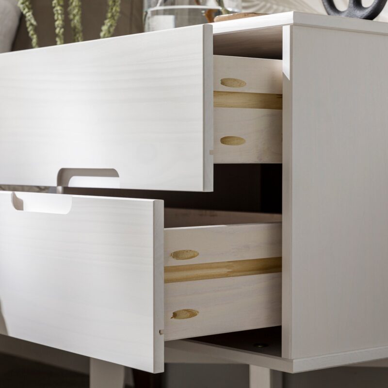 Sloane Mid Century Modern Solid Wood Nightstand - Image 9