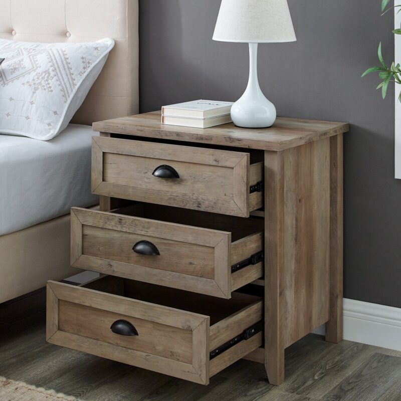 Odette Transitional Farmhouse Nightstand Collection - Image 5