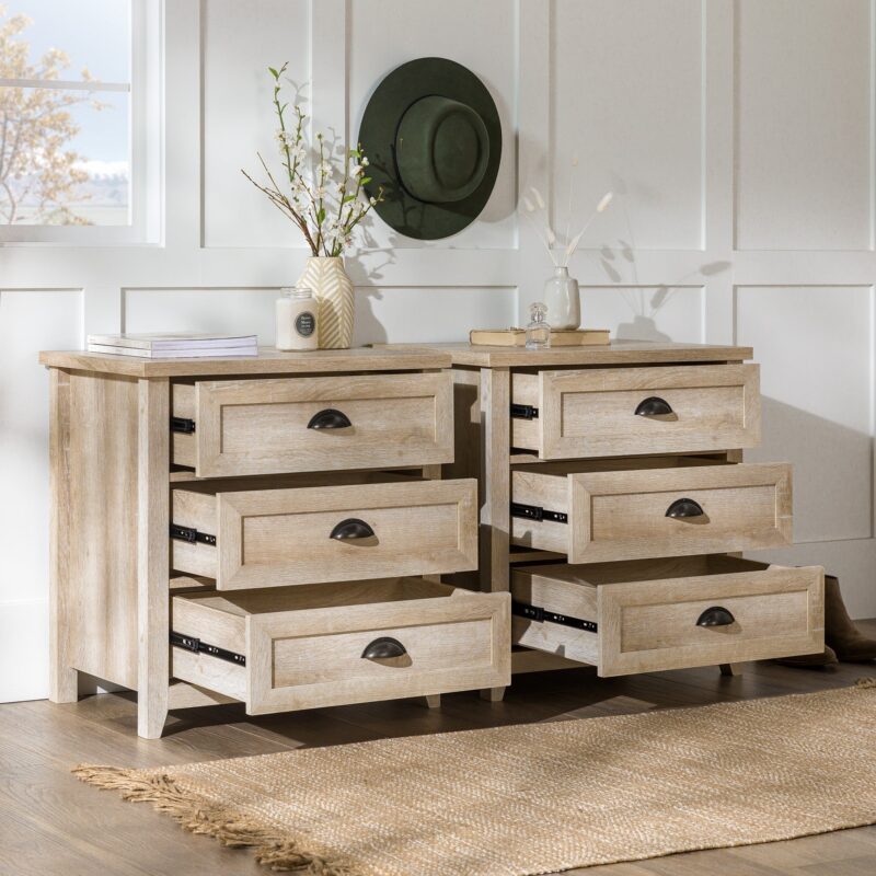 Odette Transitional Farmhouse Nightstand Collection - Image 11