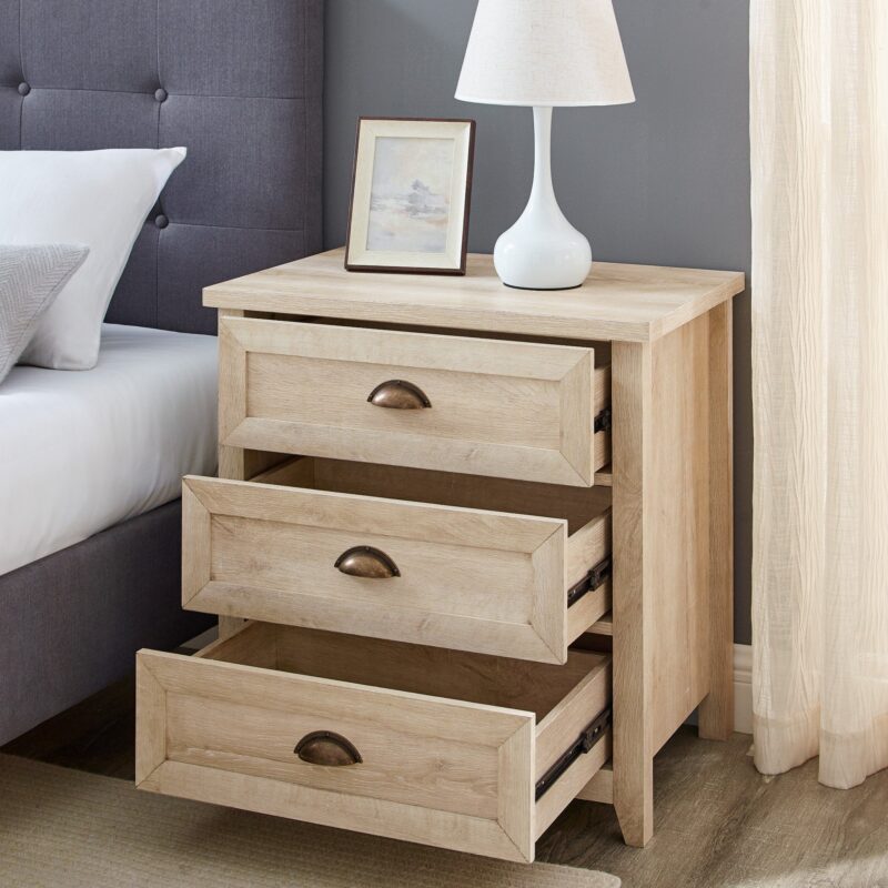 Odette Transitional Farmhouse Nightstand Collection - Image 3