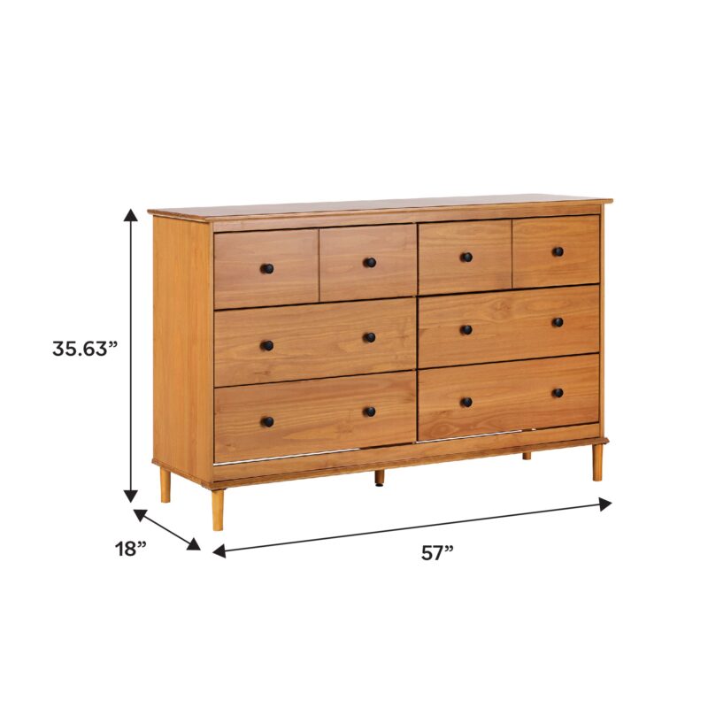 Spencer Solid Wood Transitional Dresser - Image 9