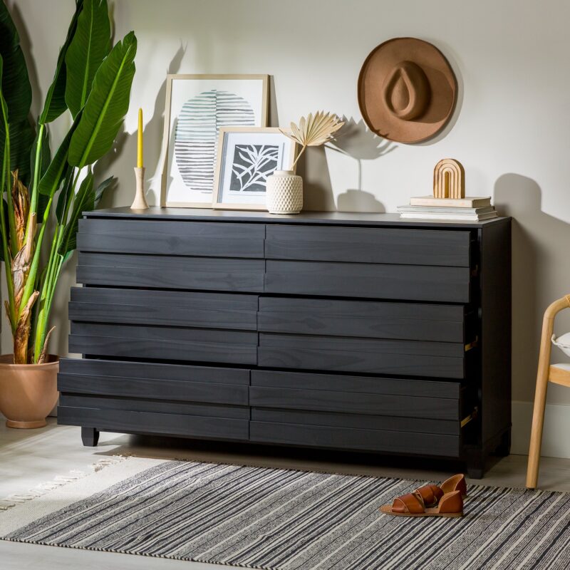 Priya 6-Drawer Solid Wood Dresser - Image 9