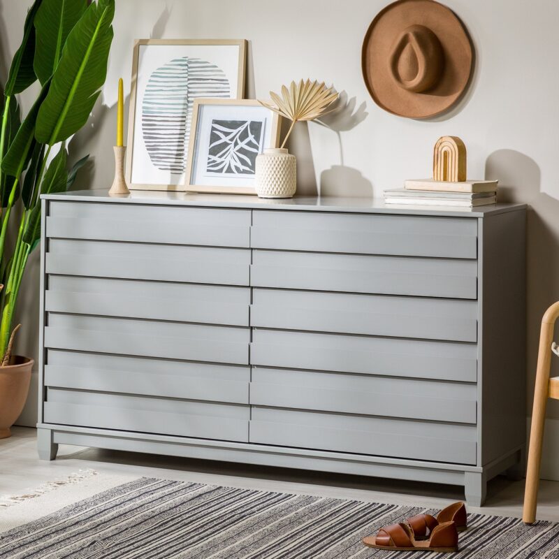 Priya 6-Drawer Solid Wood Dresser - Image 13