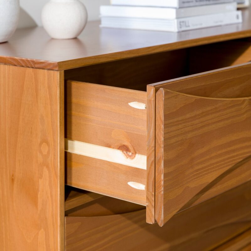 Atticus Solid Wood Mid-Century Modern Dresser - Image 11