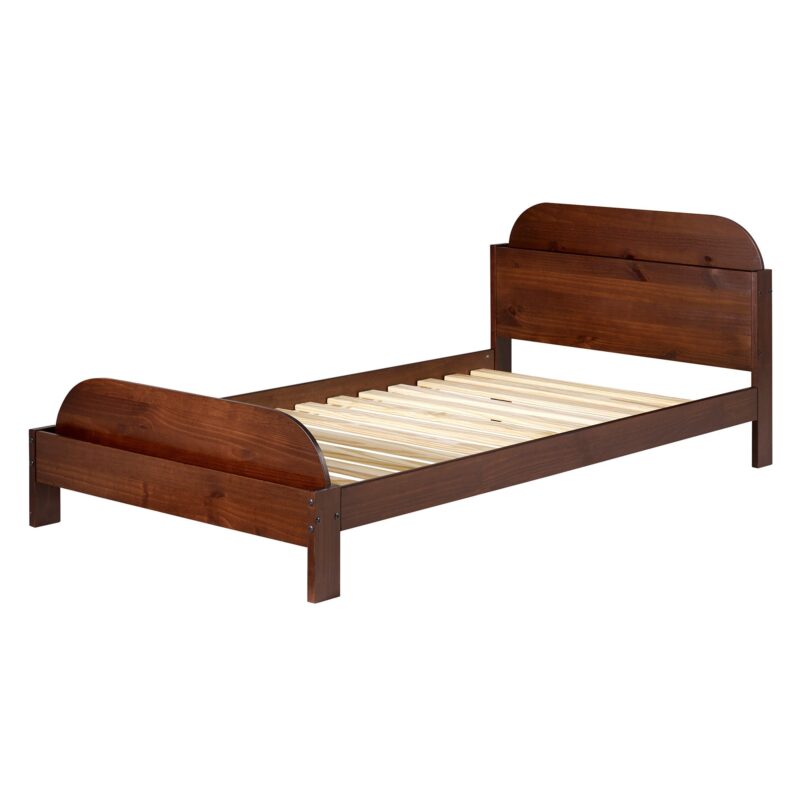 Solid Wood Twin Bookcase Bed - Image 6