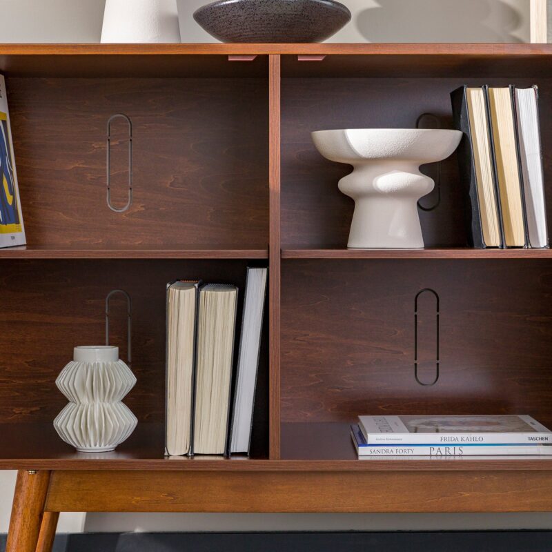 Mid-Century 70" Modern Console Buffet Sideboard - Image 16