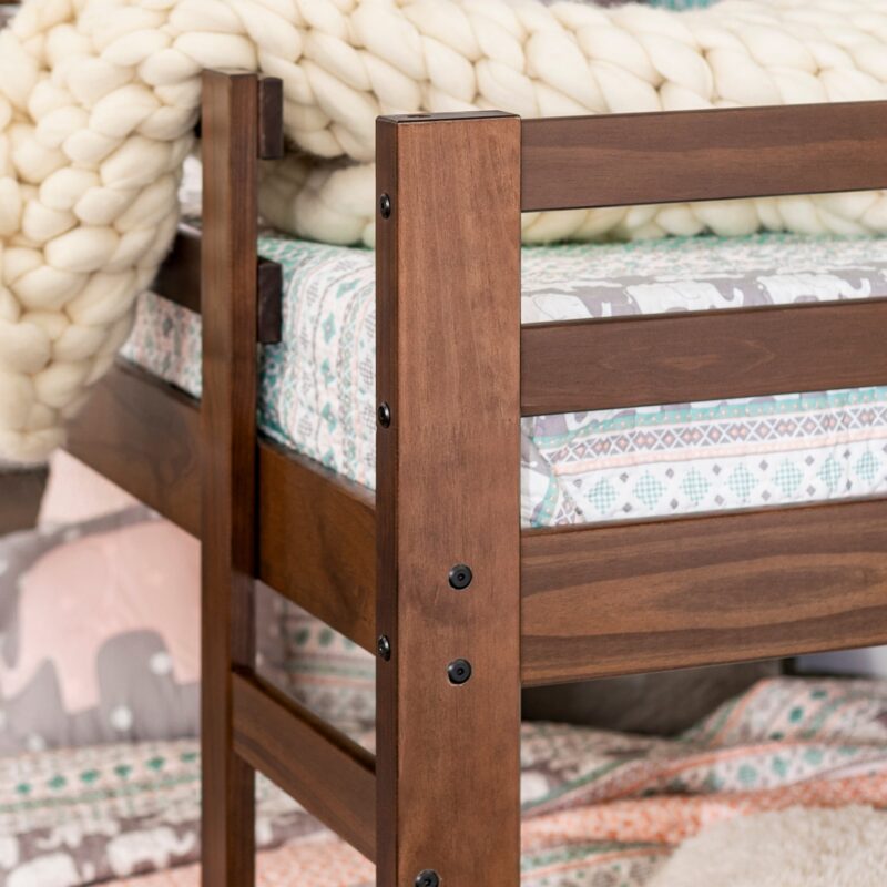 Cottage Classic Bunk Beds Jr. Twin Over Twin Solid Wood - Image 5