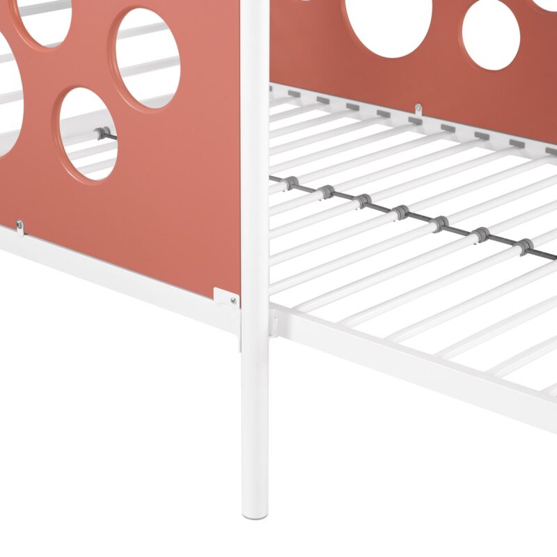 Devan 60" L-Shape Bunk Bed with Cut Out Panels - Image 18