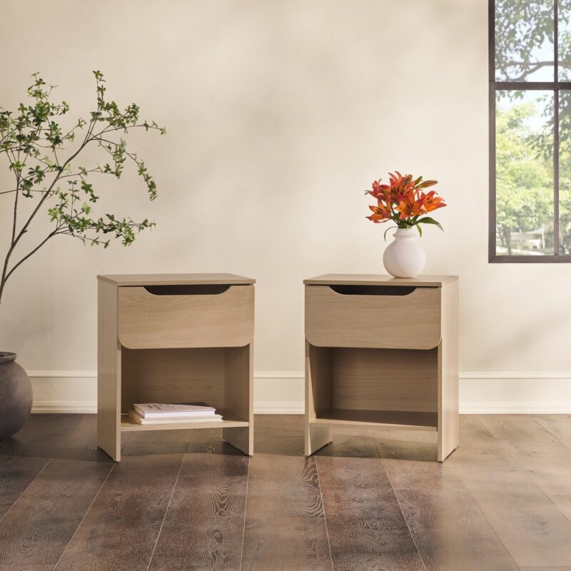 Domm Modern 1-Drawer Nightstand - Image 31