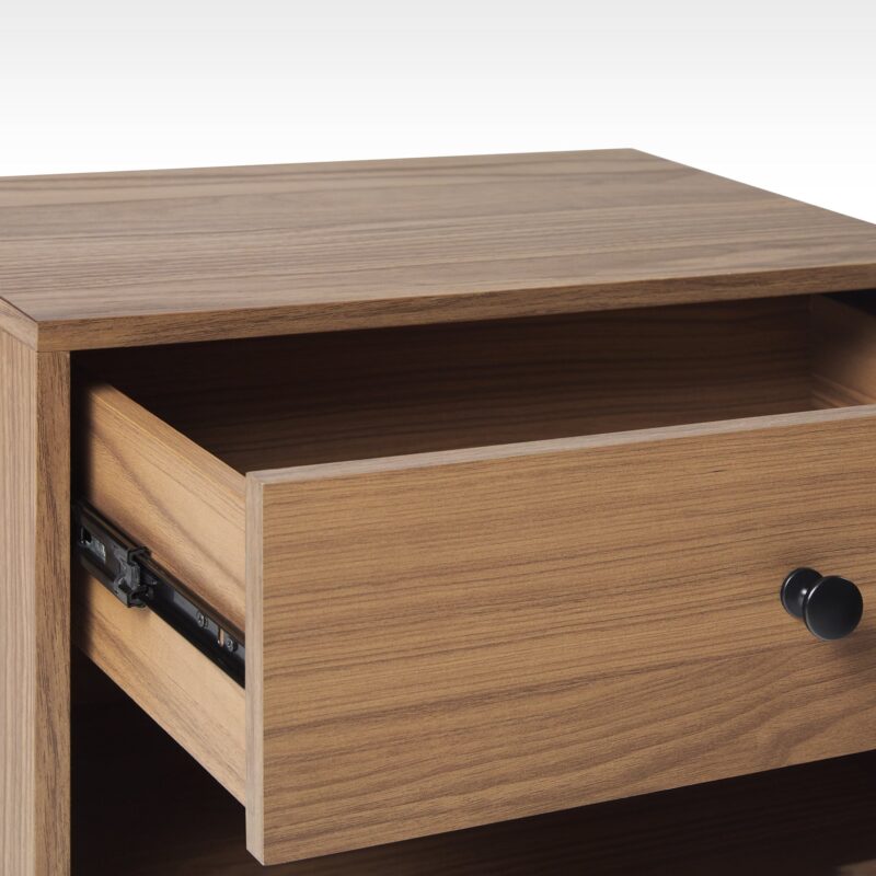 Mid-Century Frans Modern 1-Drawer Nightstand - Image 15