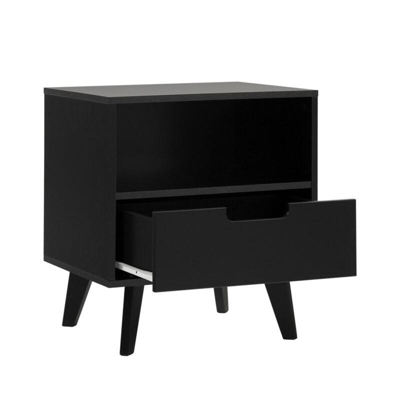 Sloane Hans Mid-Century Modern Angle-Leg Nightstand - Image 8