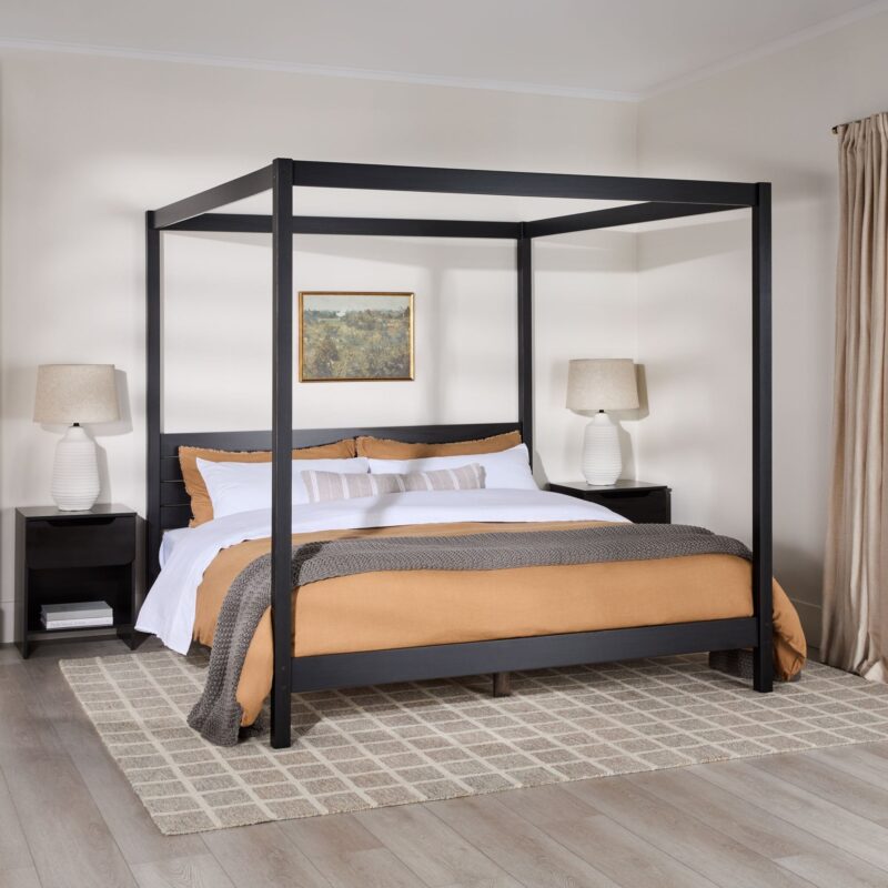 Isla Solid Wood Canopy Bedframe Collection - Image 12