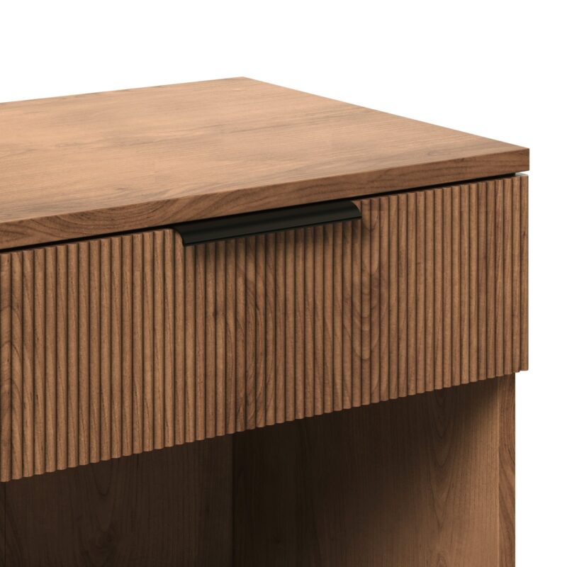 Paris Modern Scandinavian Reeded Nightstand - Image 22