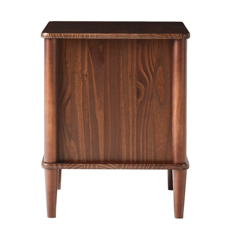 Walker Edison Spindle Transitional 1-Drawer Nightstand - Image 13