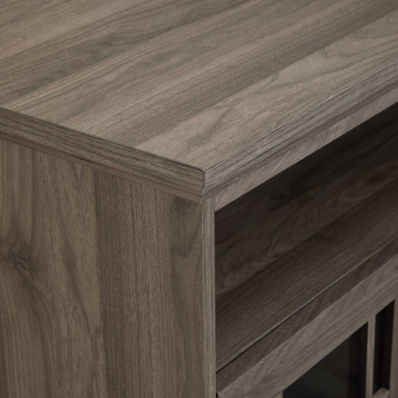 Hazel Glass 4 Door TV Stand - Image 3