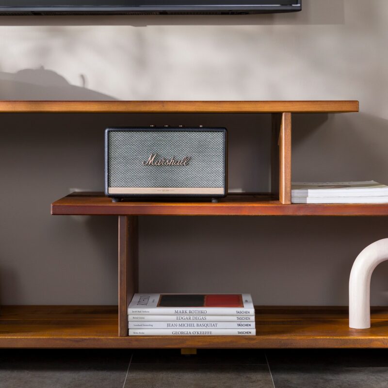 Alpine Rustic Solid Wood TV Console - Image 3