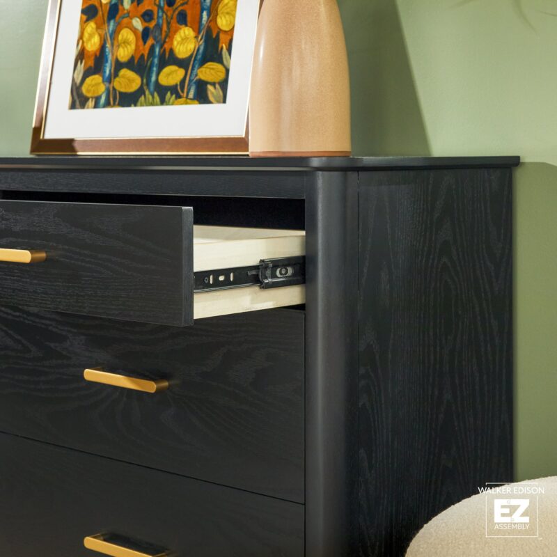 Annette Contemporary 6-Drawer Wood Dresser - Image 8
