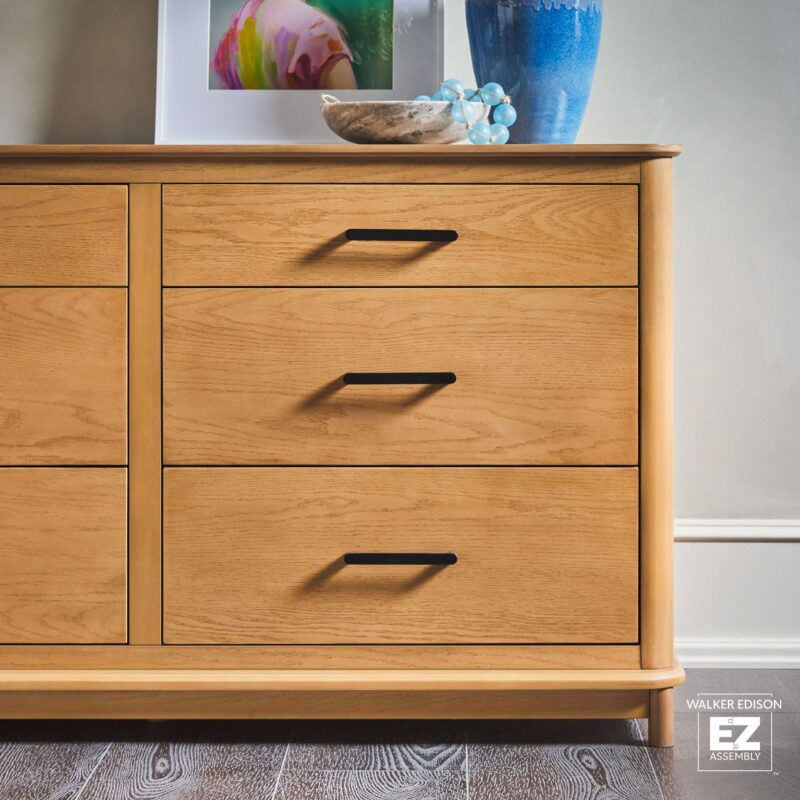 Annette Contemporary 6-Drawer Wood Dresser - Image 18