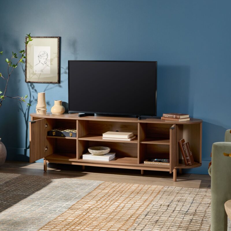 Chloe Modern Reeded TV Stand - Image 23