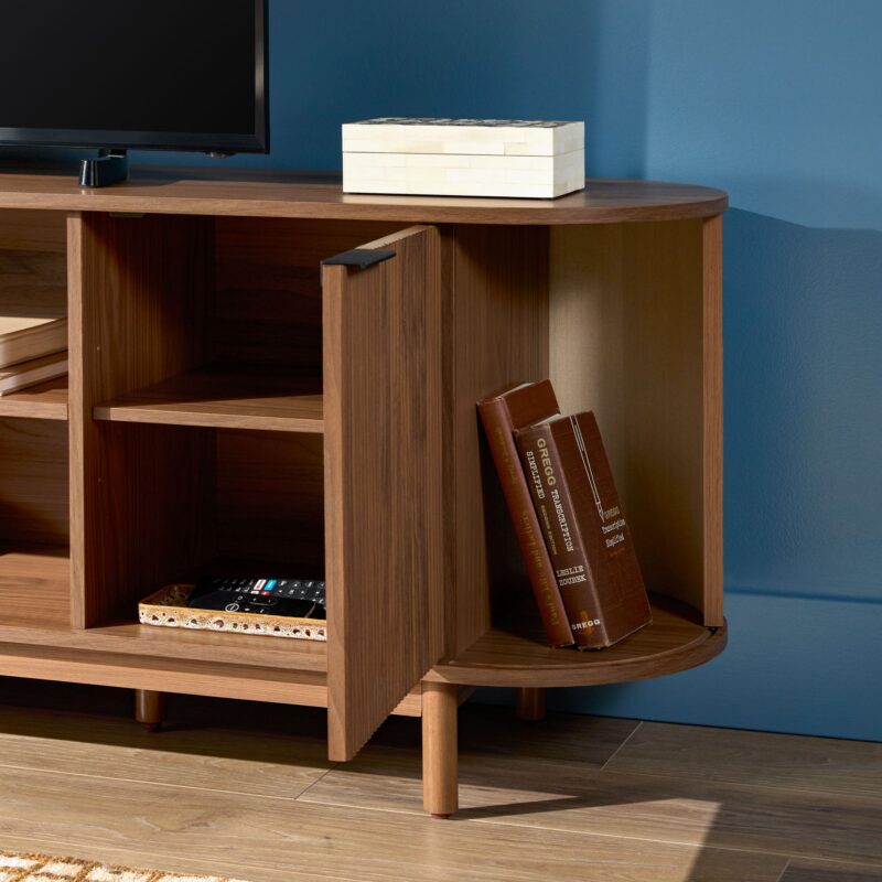 Chloe Modern Reeded TV Stand - Image 25