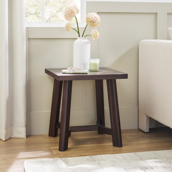 Colt Modern Farmhouse Easy Assembly 18" Side Table