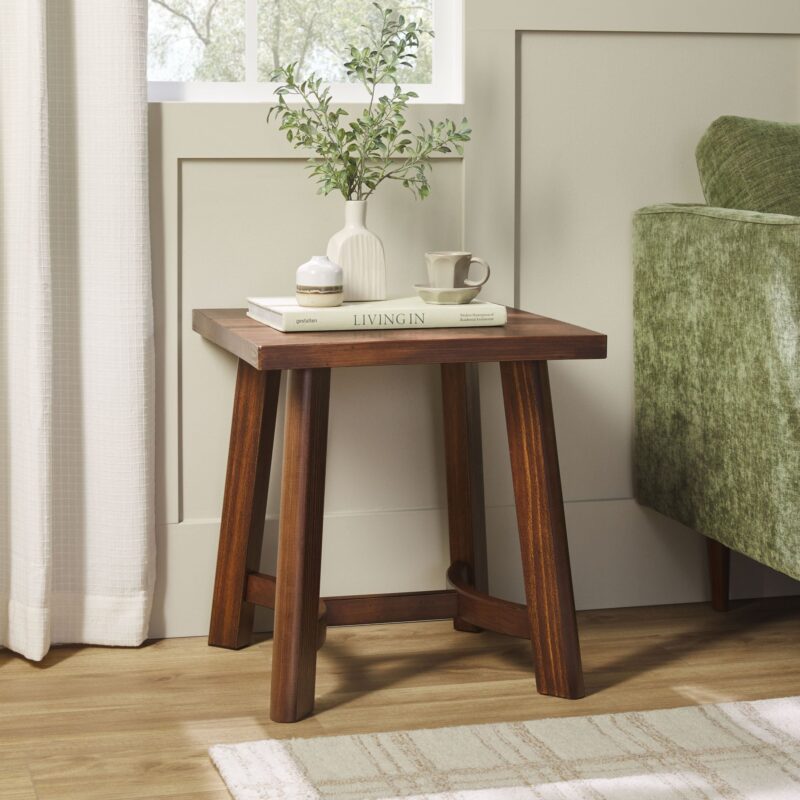 Colt Modern Farmhouse Easy Assembly 18" Side Table - Image 2