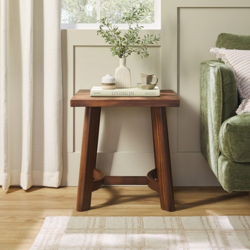 Colt Modern Farmhouse Easy Assembly 18" Side Table - Image 7