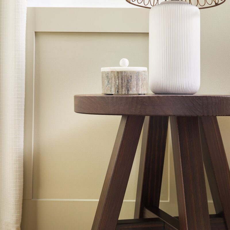 Colt Modern Farmhouse Easy Assembly 18" Side Table - Image 5