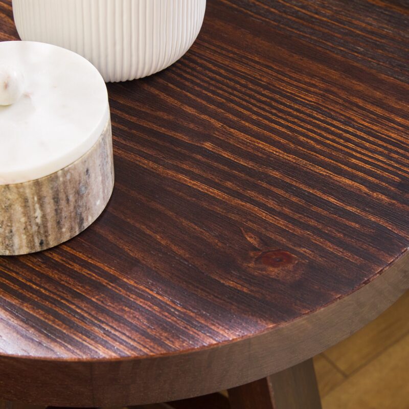 Colt Modern Farmhouse Easy Assembly 18" Side Table - Image 3
