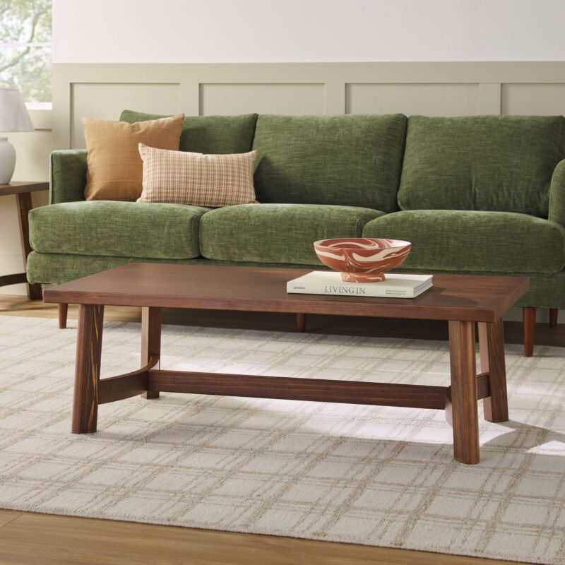 Colt Modern Farmhouse Easy Assembly 48" Coffee Table - Image 7